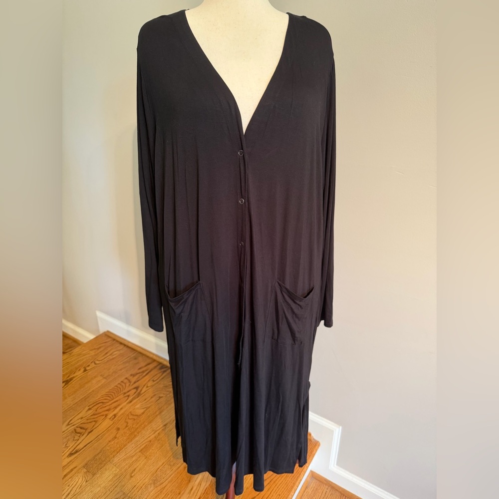 NWT Torrid Supersoft Button-Front Longline Duster - Torrid Size 3 (22-24, 3X)
